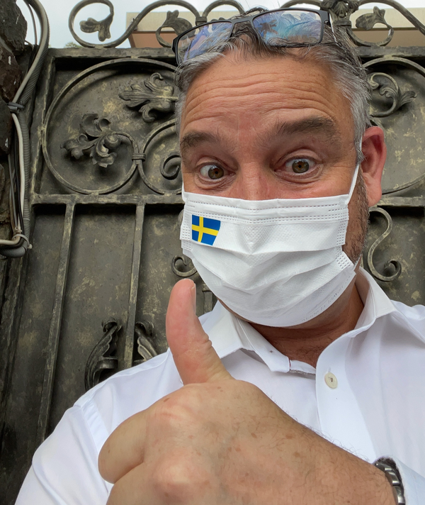 Get your Swedish face masks now,  before they run out
